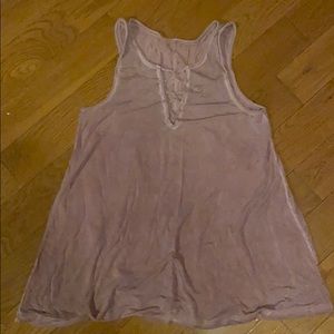 Purple tank top
